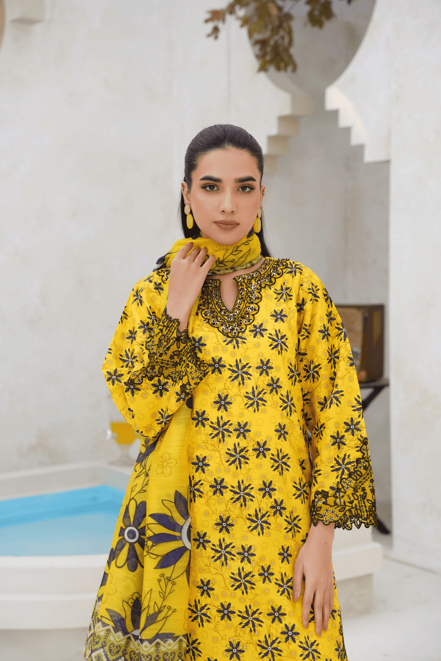 Memonaas Designer Lawn 3 Piece Suit – Fresh Summer Look