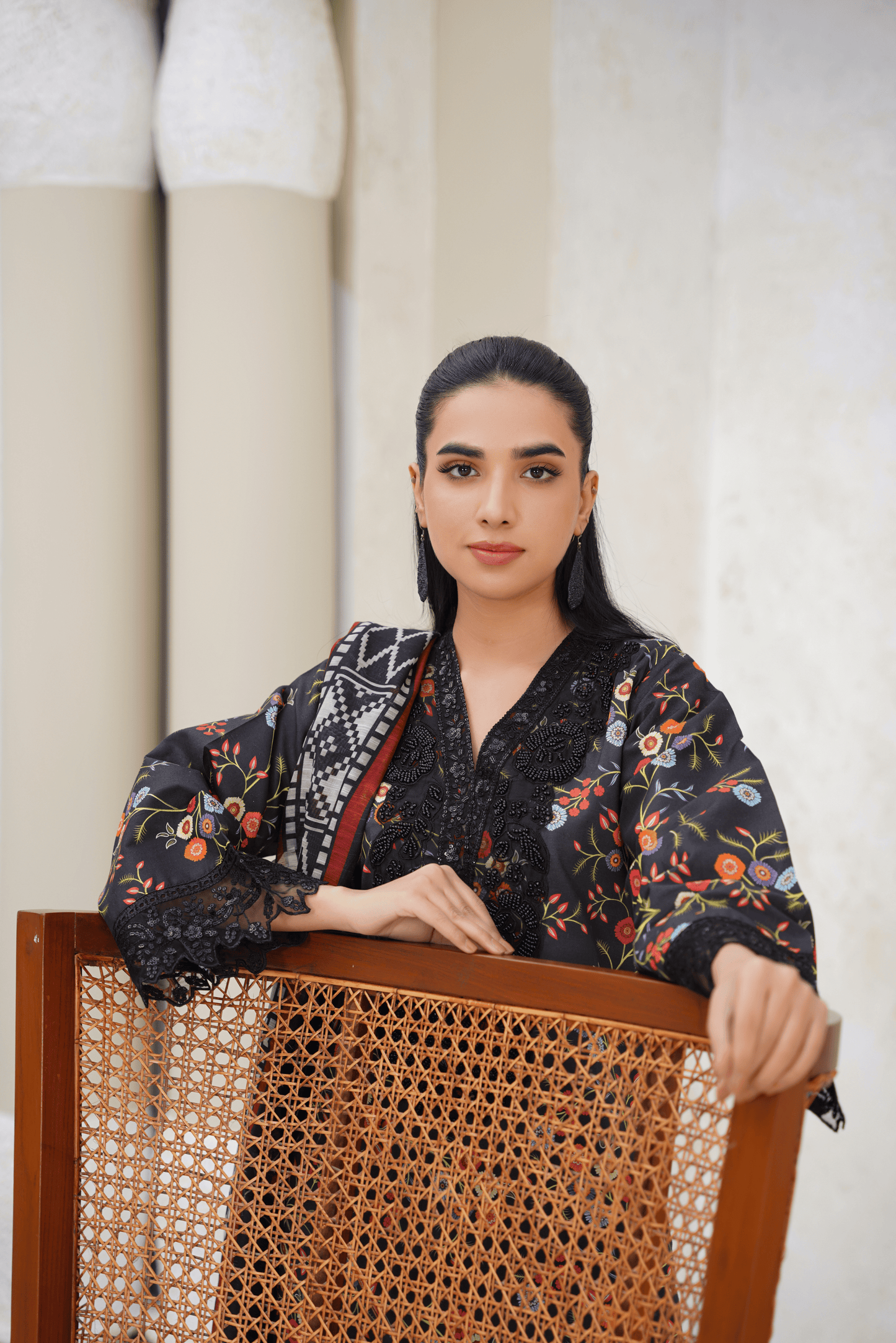 Memonaas Vibrant Floral Lawn Suit – Summer Ready