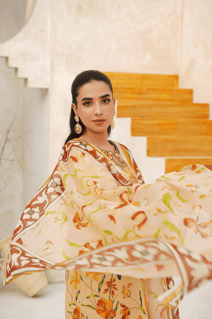 Memonaas Trendy Summer Lawn Suit – Floral Edition
