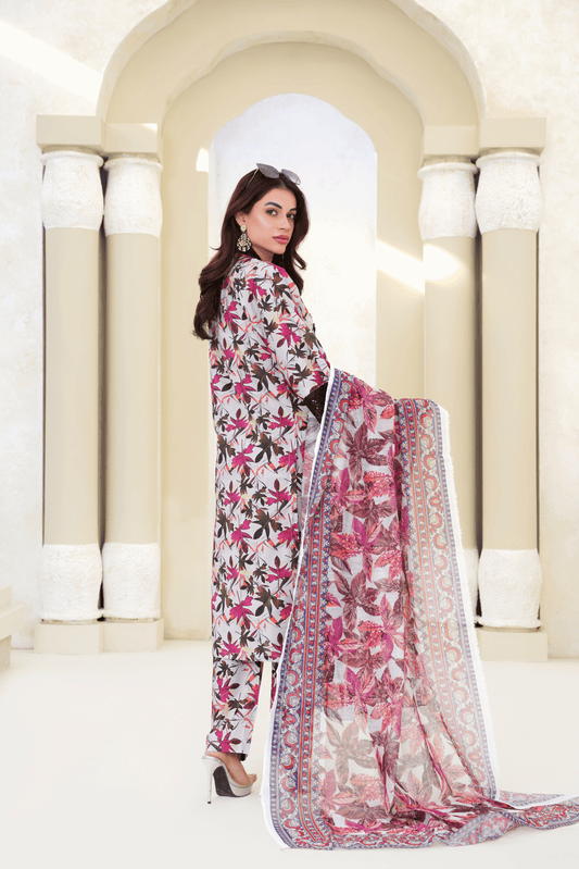 Memonaas Black Lace Floral 3 Piece Summer Suit