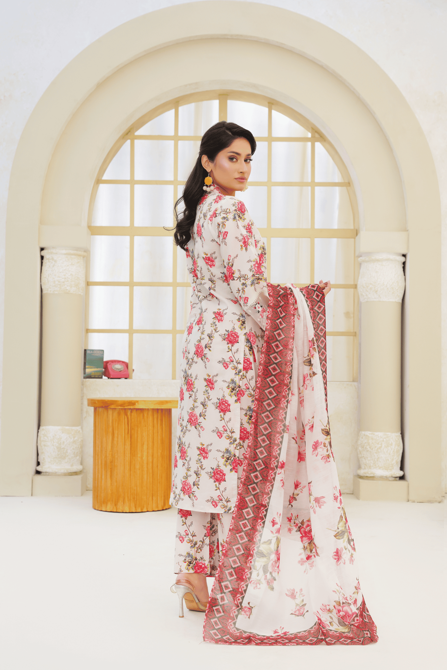 Memonaas Chic Summer Floral Suit – Lightweight Lawn Set