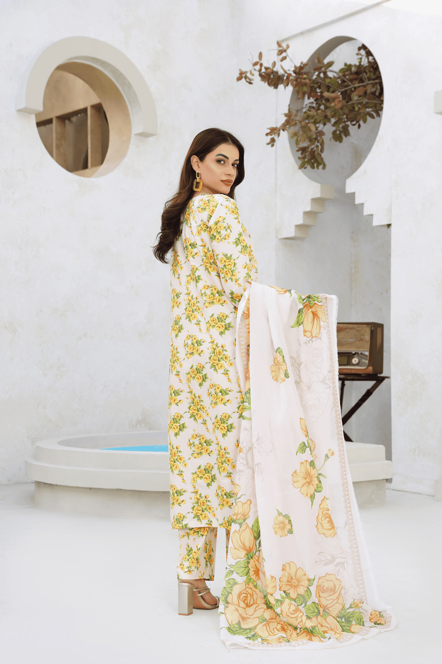 Memonaas Summer Floral 3 Piece Suit
